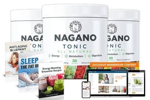 Nagano Tonic natural formula designed to support fat loss and metabolism